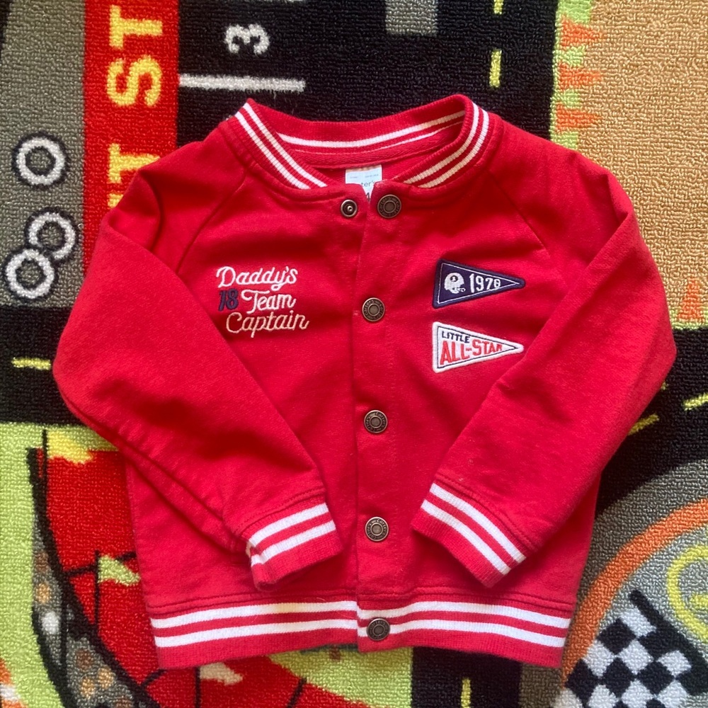 Carter’s Kids Letterman Jacket // 24mo